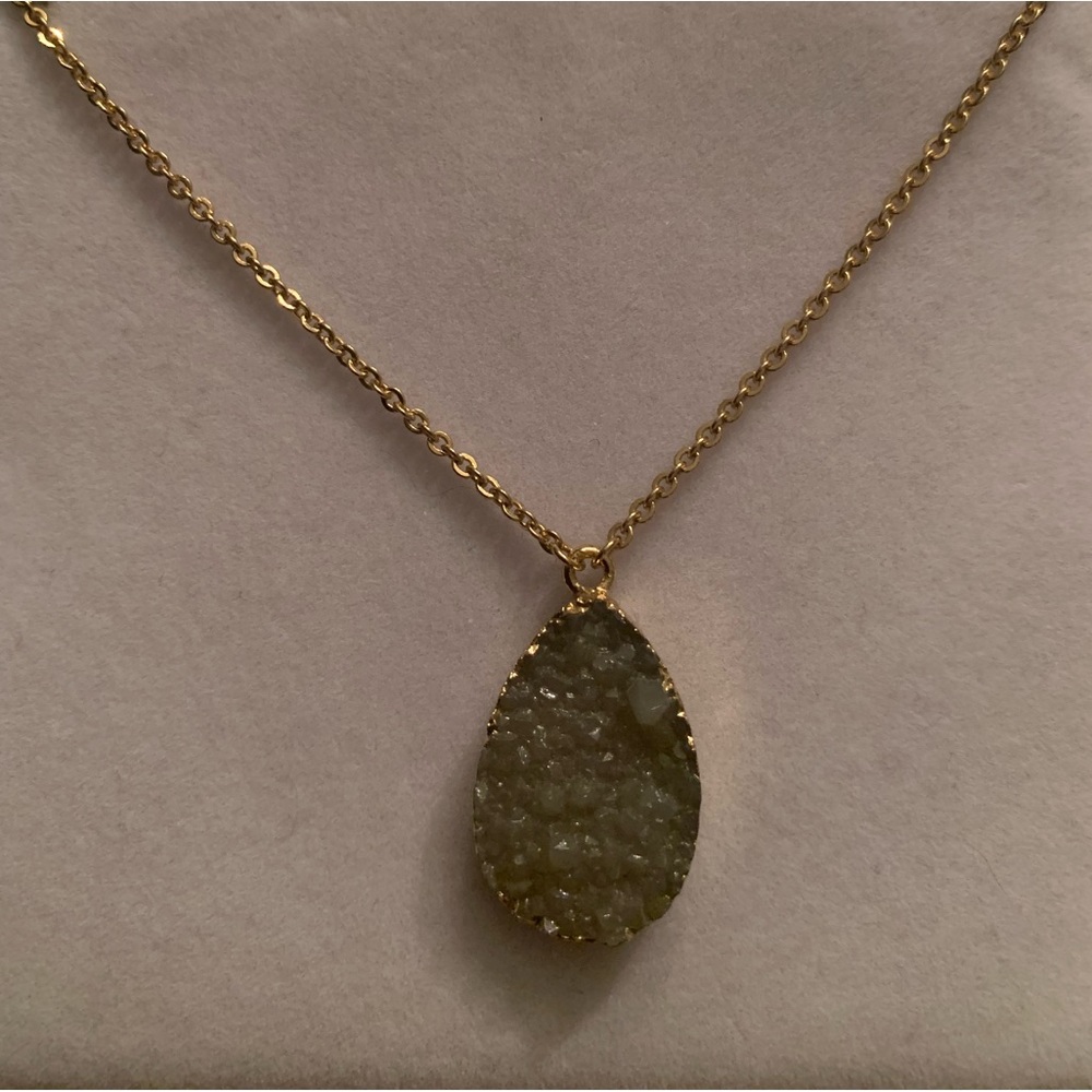 BaubleBar necklace 28-30” gold tone chain
